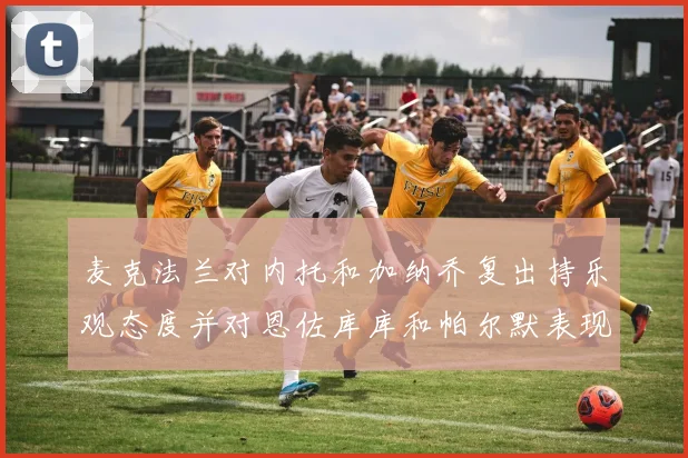 麦克法兰对内托和加纳乔复出持乐观态度并对恩佐库库和帕尔默表现表示满意