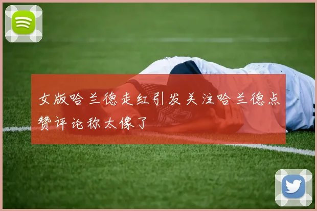 女版哈兰德走红引发关注哈兰德点赞评论称太像了